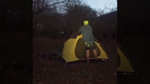 Как поставить палатку?