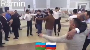 Азербайджанская свадьба в России, песни и танцы 2023года.