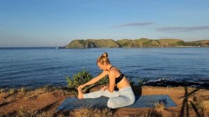 Йога сидя/ Растяжка/ Стретчинг на все тело сидя