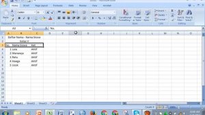 Tutorial Belajar Cara Membuat Tabel Pada Microsoft Excel