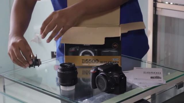 Unboxing Nikon D5500 kit 18-55mm VR смотреть онлайн