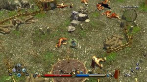 TITAN QUEST NINTENDO SWITCH VERSION 1.0.1 20mins WARDEN Gameplay