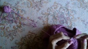 Обвязка горловины крючком.