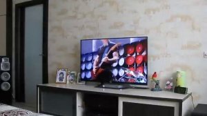 Yamaha NS-555, Yamaha NS - 444, Yamaha NS - 333 & Klipsch SW - 450 .AVI