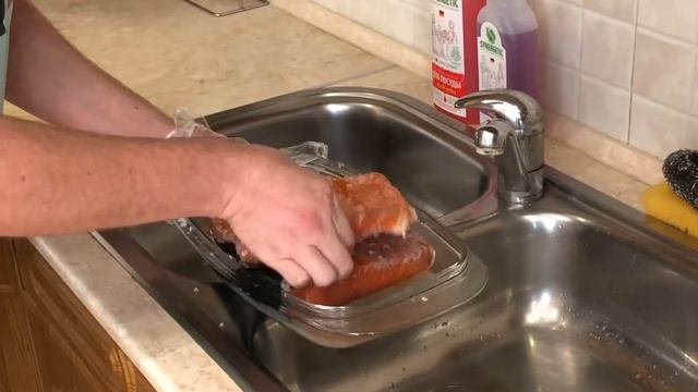 Как солить красную рыбу. Малосольная сёмга