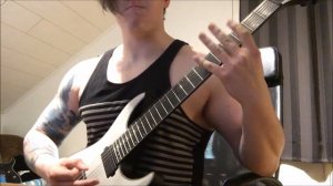 Bury Tomorrow - Black Flame Guitar Cover (snippet) #blackflameband