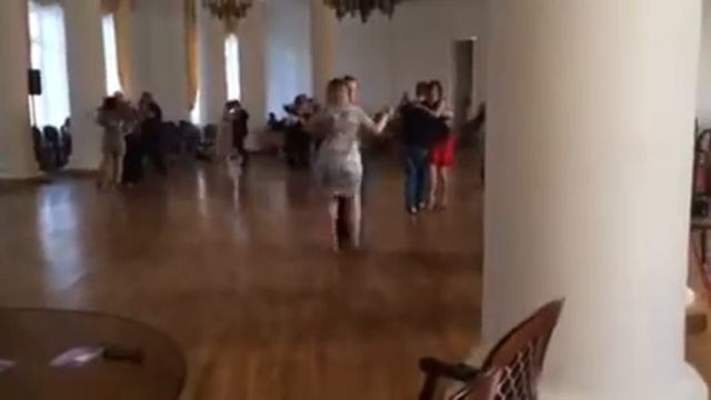 Дневная милонга в Туле на марафоне Sin palabras, 01.04.17 смотреть онлайн