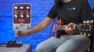 Universal Audio UAFX Ruby '63 Review [Top Boost Amplifier Guitar Pedal]