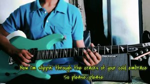 Let Me Down Slowly Guitar instrumental 🎸🎸