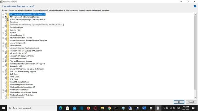 Turn Windows features on or off | Install .NET Framework 3.5 смотреть онлайн