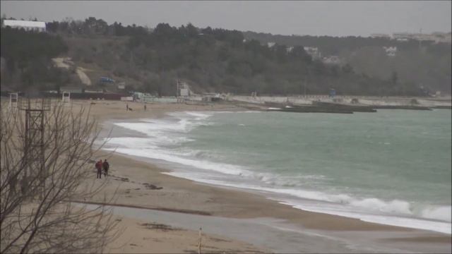 2 й день дует южный ветер 1 апреля пляж Любимовка смотреть онлайн
