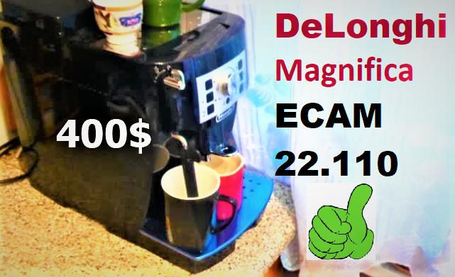 Кофемашина DeLonghi Magnifica S ECAM 22.110. Полный обзор, ВСЕ настройки, советы по эксплуатации.