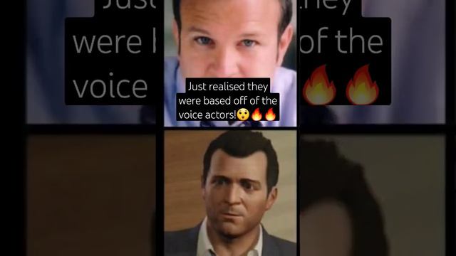 GTA V characters were based off of the voice actors! #gaming #subscribe #viral #shortvideos #gta5