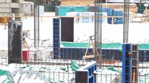 Инспекция строительства школы в Горках-2
