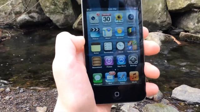 iPod Touch 4 design vs nature смотреть онлайн