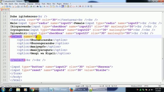 HTML & CSS | form | select & option – смотреть онлайн видео от ...
