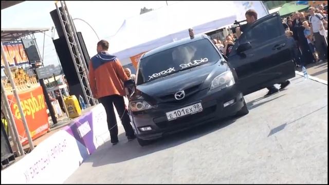 Ural Decibel 12 в Мазда 3 = 148.9 дб на 53 Гц смотреть онлайн