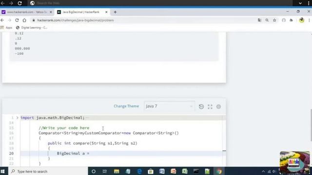 25:Java BigDecimal || Hackerrank java solutions смотреть онлайн