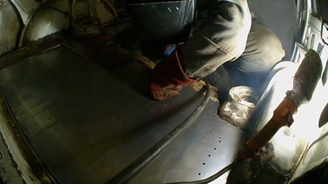 Замена днища на Ниве 2121. Жестянка Часть №4