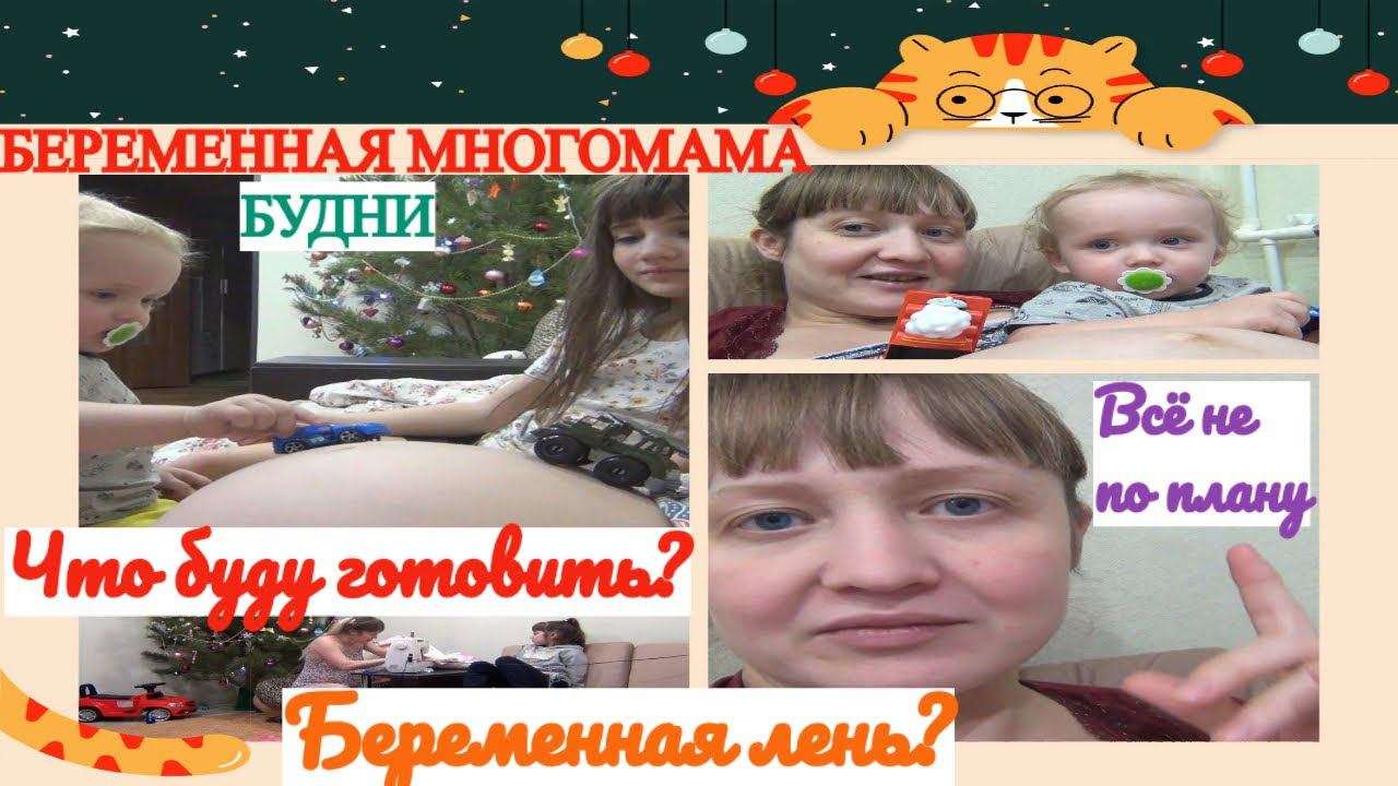 БУДНИ БЕРЕМЕННОЙ МНОГОМАМЫ ЧТО БУДУ ГОТОВИТЬНАСТРОЕНИЕ ЛЕНЬ-ТЮЛЕНЬ