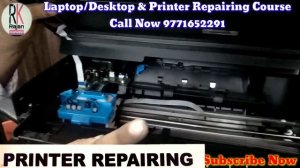 HP GT 5810 INK TANK PRINTER ERROR CODE 'E5' SOLVED100%