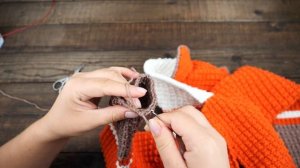 Детский кардиган «Лисичка» ? связан спицами - часть 3 - как вязать капюшон