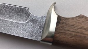 Нож Варан - Алмазная сталь  ХВ-5 "Алмазка", литье, орех
