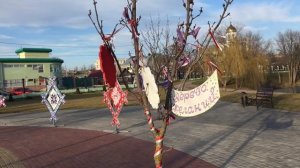 Тирасполь в Марте 2021 год - Екатерининский парк - Озеро возле Церкви - Мини Крепость Приднестровье