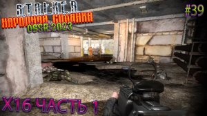 Х16 Часть 1 | STALKER НАРОДНАЯ СОЛЯНКА OGSR 2023 | Серия 39