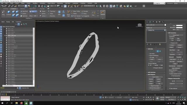 3D max - how to delete double faces смотреть онлайн