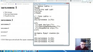 HTML СТРАНИЧКА В БЛОКНОТЕ. ЗАНЯТИЕ ПО ИНФОРМАТИКЕ.