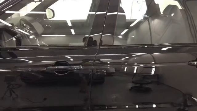 Range Rover Sport Рузультат Детейлиг-полировки и покрытия керамикой детейлинг-центре Sopun Lab.