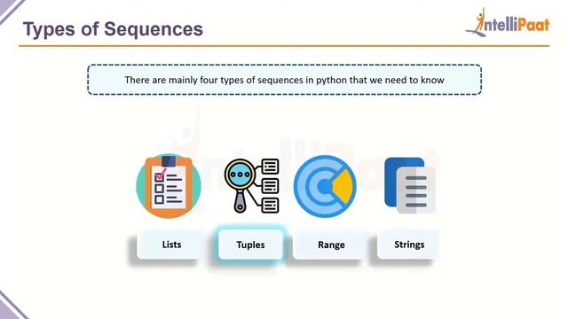 Python Sequences Tutorial | Sequence Operation in Python | Python Tutorial | Intellipaat