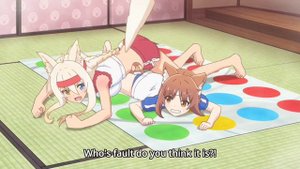 Anime Catgirl Butt Fight ~ Nekopara