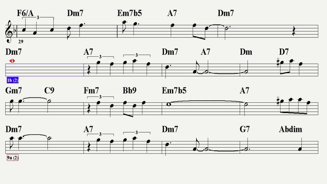 SUMMERTIME JAZZ--Dm--(Play Along)--:Guitar,Keyboard,Flute,Violin,Melodica,Ukulele,Recorder. смотреть онлайн