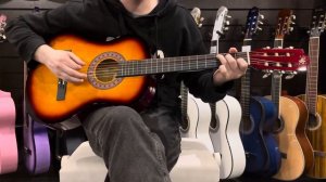 Звучание классической гитары из липы  3/4