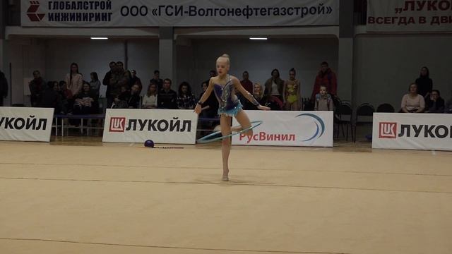 Художественная гимнастика/Метелица 2017/Анастасия Зимина Обруч