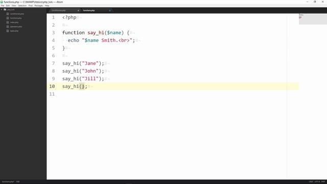 PHP Functions