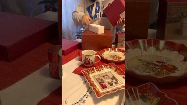 Распаковываем новогоднюю посуду Villeroy & Boch