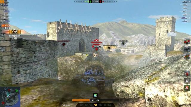 T-22 Medium & FV215B & Kpz 50 t - World of Tanks Blitz смотреть онлайн