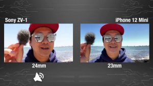 iPhone 12 Mini vs Sony VLOG Camera ZV-1 | A camera to Start your YouTube channel