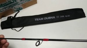 Видеообзор зимней удочки CD Rods Team Dubna Ice Game по заказу Fmagazin