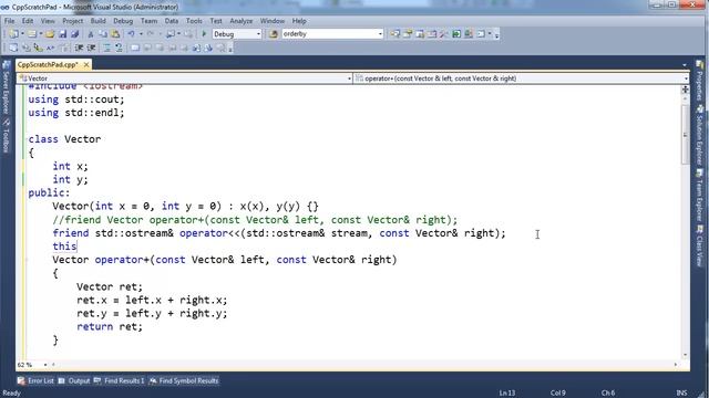 C++ Overloading Operators Using Member Functions смотреть онлайн