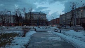 MINSK City Walk Tour #5 Nezavisimost Square - Minsk-Passazhirskij railway station