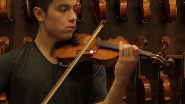 Collin-Mezin Workshop Mirecourt c. 1890 78 Size  Violin Demonstration