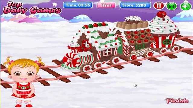 Baby Hazel Gingerbread House - Baby Games for Girls смотреть онлайн
