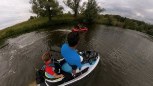 Insta360 первый опыт! BRP Sea Doo Gti 130 и RXP 300!
