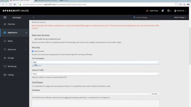 Part 1. JBoss Web Server 3.1 Apache Tomcat 8 + MySQL (with https) on OpenShift смотреть онлайн