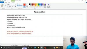 Access Modifiers & Method || Session-2 || Java tutorial for beginners || Java full course