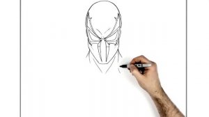 How To Draw Spiderman 2099 | Step By Step | Marvel